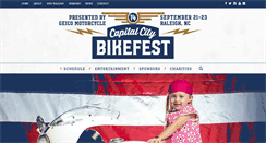 Desktop Screenshot of capitalcitybikefest.com